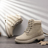 Liora – klassische winterstiefel für damen – Beige