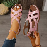 Alnia – Bequeme Orthopädische Keilsandalen – Rosa
