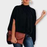 Jacqueli – Elegante Bluse für den Abend – Schwarz