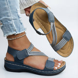 Juanita | Orthopädische Komfortsandale für Damen – Blau