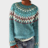 Devyn - Lässiger & kuscheliger Pullover – Blau