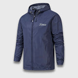 Lennard | Funktionale wasserdichte Unisex-Jacke – Dunkelblau