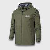 Lennard | Funktionale wasserdichte Unisex-Jacke – Grün