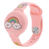 Airtag-Armband für Kinder - DinoTrack – Rosa