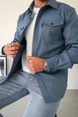 Marcus™ | Supreme Freizeit-Hemd – Blau