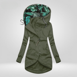 Aysha™ Damen Wintermantel – Olivgrün