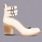 Clarine™  Handgefertigte Premium-Stiefeletten für stilvolle Tage – Beige