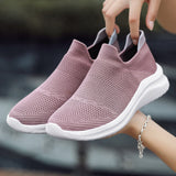 Lucas - Turnschuhe ohne Schnürsenkel – Rosa