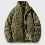 Benedikt | Stilvolle und elegante Cordjacke – Grün