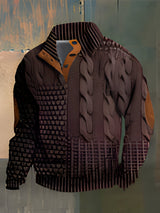 Auric | Unkomplizierter und schicker Winterpullover – Braun