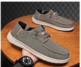 Nico - Leichte und bequeme Canvas-Turnschuhe für den urbanen Stil – Grau