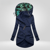 Aysha™ Damen Wintermantel – Marineblau