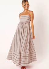 DE LUMI FESTKLEID – Grau