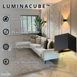 (50% RABATT) Kubik™ Einfach zu installierende luxuriöse Wandleuchte [Letzter Tag Rabatt] – Schwarz
