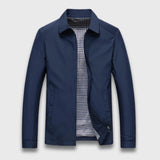 Mert | Lässige Freizeitjacke für Herren – Blau