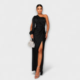 Elisa - Elegantes und Anspruchsvolles Kleid – Schwarz
