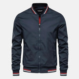 Elric - atmungsaktive, winddichte Jacke – Marineblau