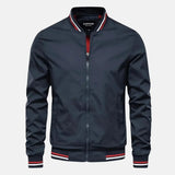 Hansen | Herren Winddichte Komfort Jacke – Windbreaker Herren Komfort – Marinelau