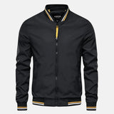 Hansen | Herren Winddichte Komfort Jacke – Windbreaker Herren Komfort – Schwarz