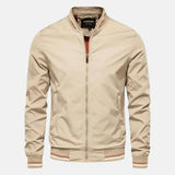 Elric - atmungsaktive, winddichte Jacke – Beige