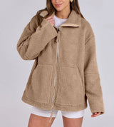 ARIA | COZY COAT – Hellbraun