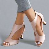 Marga™ Sandale mit Absatz aus hochwertigem Material – Rosa