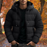 Herren Winterjacke | Wasserabweisend – Schwarz