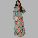 Sofie | Elegantes Kleid mit Sommerkomfort – Grün