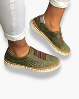 Damen Bequeme Freizeitschuhe | Stilvoll und Funktional – Grün