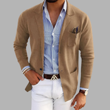Paulo | Eleganter Mantel für Männer – Beige