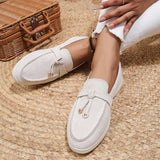 Beyle - Elegante Loafers mit klassischem und zeitlosem Design – Weiß
