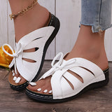 Retro Sandalen Damen – Bequeme orthopädische Schuhe für den Sommer – Weiß