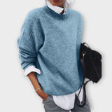 Nina | Weicher Pullover für kühle Tage – Blau