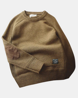 Lässiger Herrenpullover – Braun