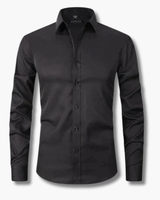 Herren Atmungsaktives Shirt | Lange Ärmel – Schwarz