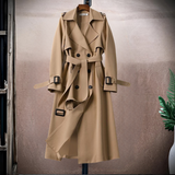 Tris - Gemütlicher Trenchcoat – Braun