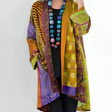 Sophie - Bequeme & Stilvolle Strickjacke – Gelb