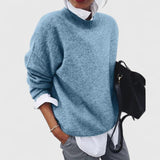 Lorna | Eleganter Pullover – Blau