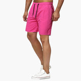 Herren Badeshorts Sommer mit Kordelzug und schnelltrocknendem Stoff – Rosa