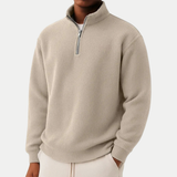 Varrek – Stilvoller Freizeitpullover – Beige