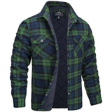 Gefütterte steppjacke - bran – Grün