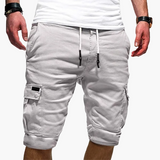 Lässige Herrenshorts für den Alltag und Outdoor-Aktivitäten – Weiß