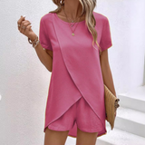 Ofiriya - Elegantes Sommer Outfit Kleid – Rosa
