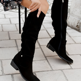 Jossy - Trendige Damenstiefel – Schwarz