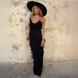 Antonija - Edles und stilvolles Frauenkleid – Schwarz