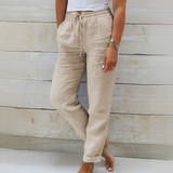 Marcy - Schicke Sommerhose für Damen – Khaki
