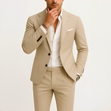 Darren - Leichte Anzüge – Beige