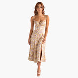 Cassandra | Tailored Dress – Gelb