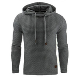 Pullover Herren Kapuze Warm | Robust Freizeit – Dunkelgrau