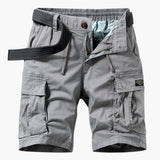 Kordelzug Cargo Shorts für Herren – Grau